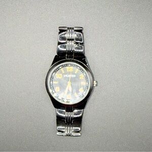 The Limited Black Watch with Gold Accents